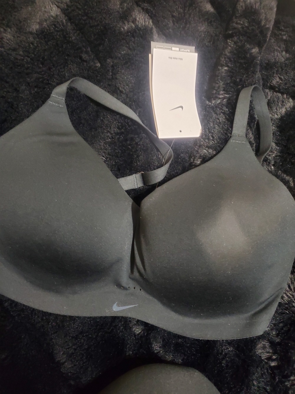 Nike Black Seamless Sports Bra